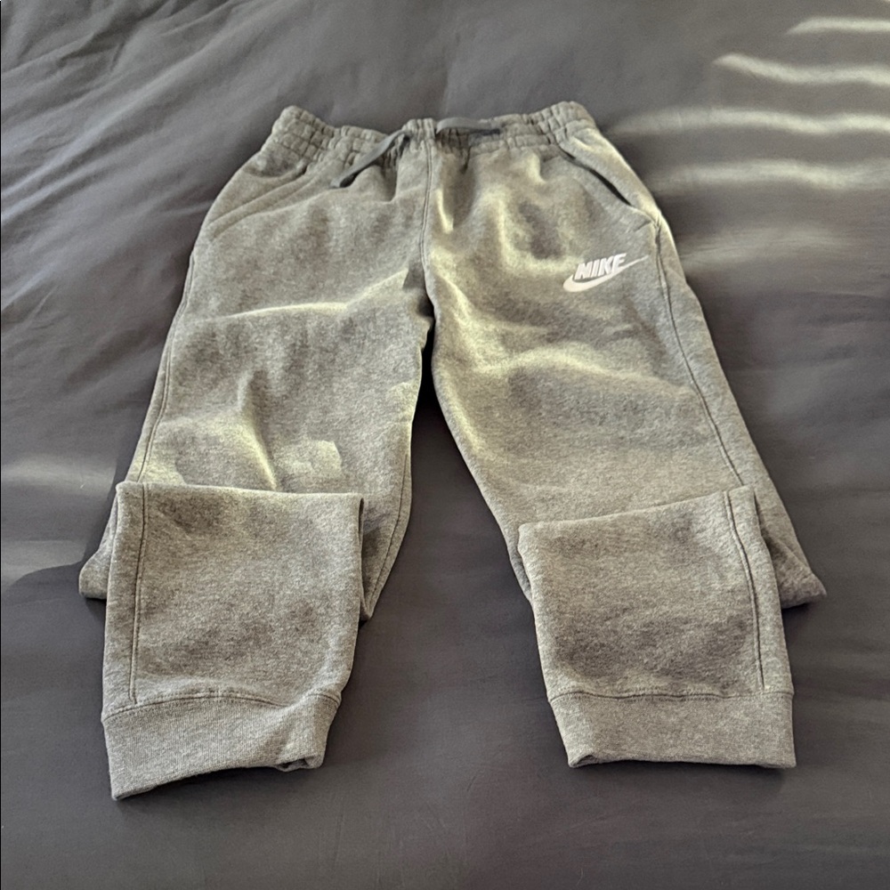 Nike Kids Light Gray Joggers